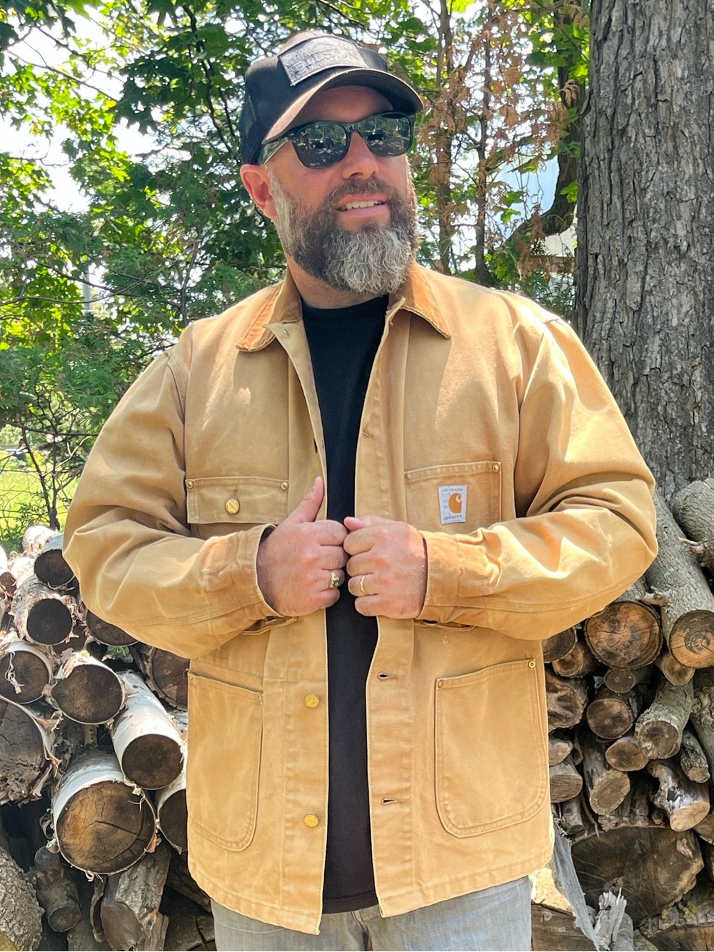 Vintage 1989 Carhartt 100 Year Anniversary Duck Canvas Chore Coat Jacket
